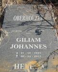 OBERHOLZER Giliam Johannes 1944-2015 & Helena