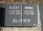 OLIVIER Albert 1918-2014 & Minnie 1925-2003