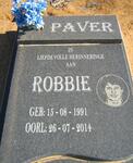 PAVER Robbie 1991-2014