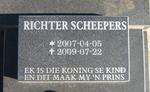 SCHEEPERS Richter 2007-2009