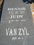 ZYL Hennie, van 1934-2012 & Judy 1937-