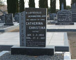 CRAFFORD Catharina Christina 1924-1997