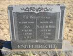 ENGELBRECHT Dan 1897-1967 & Nellie WEYERS 1897-1995