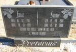 PRETORIUS Fanie 1912-1995 & Sannie 1908-2000