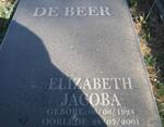 BEER Elizabeth Jacoba, de 1924-2001