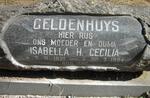 GELDENHUYS Isabella H. Cecilia 1921-1994