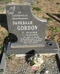 GORDON Dankbaar 1939-2006