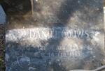 GOUWS Daniel 1895-1969