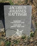 HATTINGH Jacobus Johannes 1933-2007