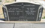 JONK Frederik Lodewyk 1904-1977 & Anna Maria nee SWANEPOEL 1911-