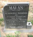 MALAN Stephanus Willem 1913-1989