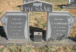 PIENAAR J.A. 1921-1993 & E.G. 1924-1997