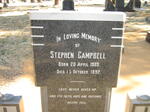 CAMPBELL Stephen 1909-1992