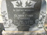CAWOOD Gladys Emma nee ROE 1889-1959