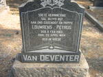 DEVENTER Lourens Petrus, van 1923-1954