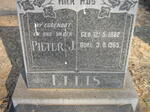 ELLIS Pieter J. 1882-1965
