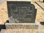 MARAIS Jacoba Magrietha nee VAN EEDEN 1877-1956