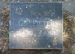 PIETERS G.P. 1905-1929
