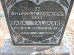 TALJAARD Baba 1930-1930