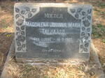 TALJAARD Magdalena Johanna Maria nee LUBBE 1903-