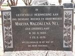 NEL Martha Magdalena nee GROBBELAAR 1893-1976