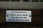 GOUS Hydle Olive 1961-1961