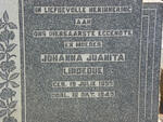 LINDEQUE Johanna Juanita 1899-1949