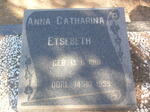 ETSEBETH Anna Catharina 1910-1999