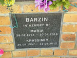BRAZIN Maria 1954-2016 :: BRAZIN Krassimir 1957-2012