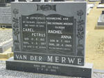 MERWE Carel Petrus, van der 1912-1997 & Rachel Anna 1924-2009