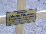 HAMMAN Johanna C. 1968-2018