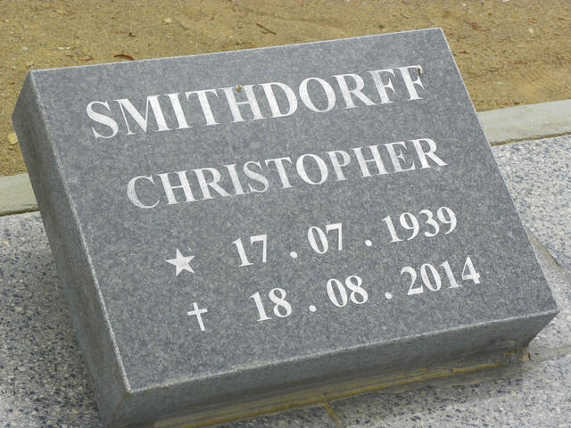 SMITHDORFF Christopher 1939-2014