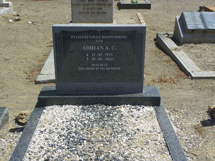 PIESANIE Adrian A.C., du 1925-2014