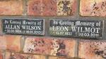WILSON Allan 1924-2013 :: WILMOT Leon 1937-2011