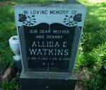 WATKINS Allida D. 1911-1981