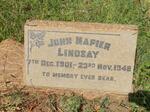 LINDSAY John Napier 1901-1948