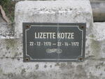 KOTZE Lizette 1970-1972