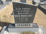 ERASMUS Maria Magdelena 1920-1985