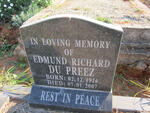 PREEZ Edmund Richard, du 1926-2007