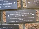 ANDERTON Heather Lindsey 1960-2013