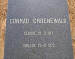 GROENEWALD Conrad 1917-1979