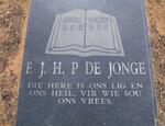 JONGE F.J.H.P., de 1922-1997