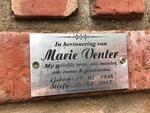 VENTER Marie 1948-2017