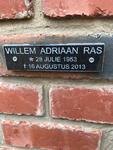 RAS Willem Adriaan 1953-2013