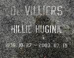 VILLIERS Hillie Hugina, de 1936-2003
