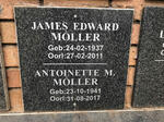 MOLLER James Edward 1937-2011 & Antoinette M. 1941-2017