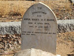 MANS Anna Maria W.F. 1866-1910