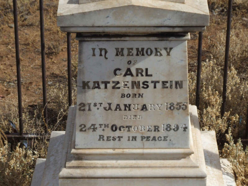 KATZENSTEIN Carl 1855-1894