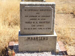 MAARTENS Maria M.A. nee LATSKY 1894-1965