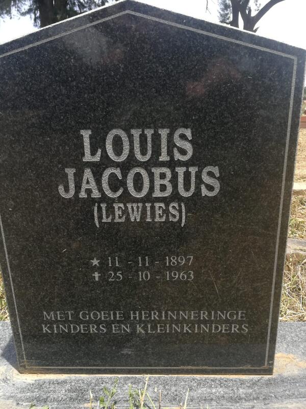 HATTINGH Louis Jacobus 1897-1963